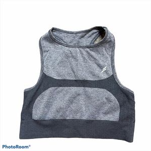 Fabletics Gray Sports Bra XS
